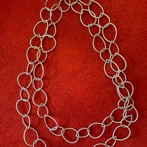 ❤️GREAT ACCESSORY.❤️Silver Chain Necklace